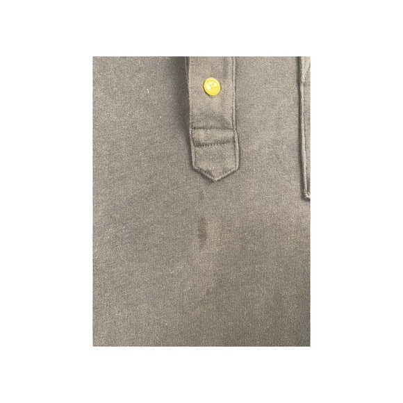 Brooks Brothers Long‎ Sleeve Polo Shirt Navy Blue Pocket XL Cotton - Picture 3 of 8